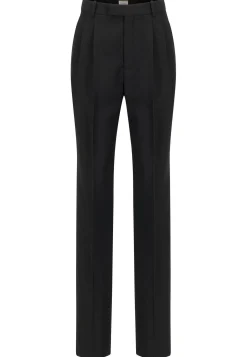 Damen Bundfaltenhose aus Wolle