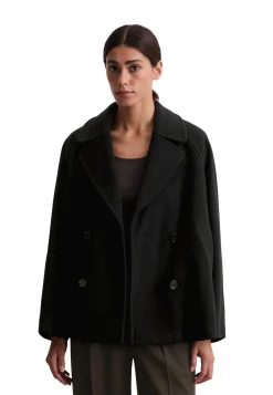 Damen Cabanjacke mit Wolle