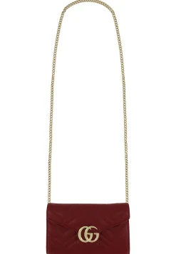 Damen Clutch aus Matelassé-Leder Small