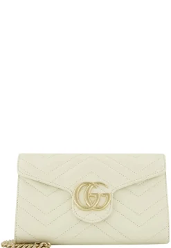 Damen Clutch aus Matelassé-Leder Small