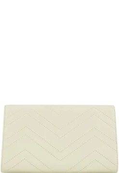 Damen Clutch aus Matelassé-Leder Small