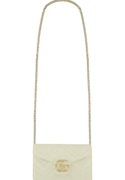 Damen Clutch aus Matelassé-Leder Small