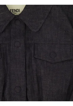 Damen Denimjacke aus Chambray