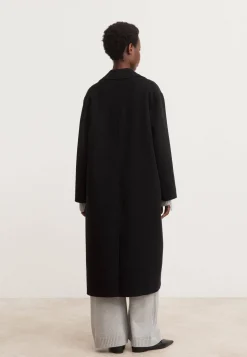 Damen Doubleface-Mantel Kaschmir und Schurwolle DYNA Oversized Fit