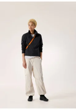 Damen Fleecepullover COVERT ZIP NECK W