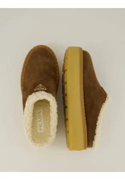 Damen Hausschuhe aus Wildleder WINTER CREPES MULE