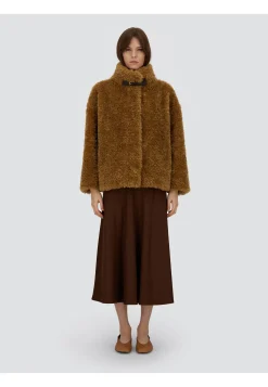 Damen Jacke aus Kunstfell