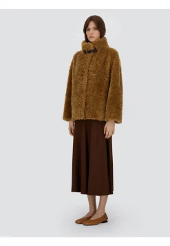 Damen Jacke aus Kunstfell