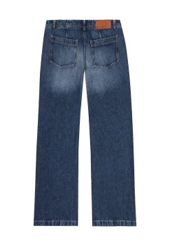 Damen Jeans WIDELEG-TENCEL-DENIM