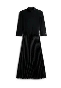 Damen Kleid plissiert