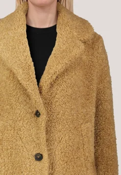 Damen Kurzmantel mit Alpaka BOUCLE