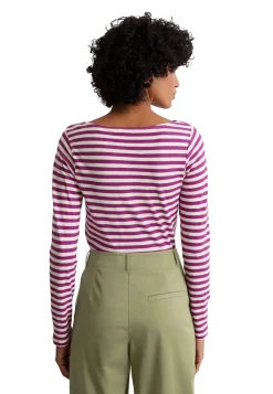 Damen Langarmshirt aus Baumwolle