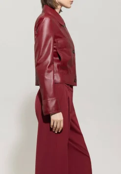 Damen Lederjacke aus Lammnappa