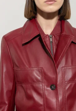 Damen Lederjacke aus Lammnappa