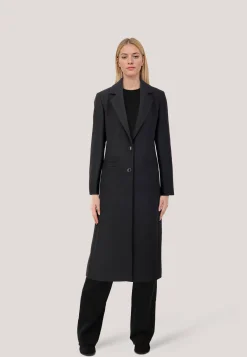 Damen Mantel aus Woll-Mix