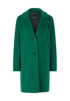 Damen Mantel mit Alpaka und Schurwolle