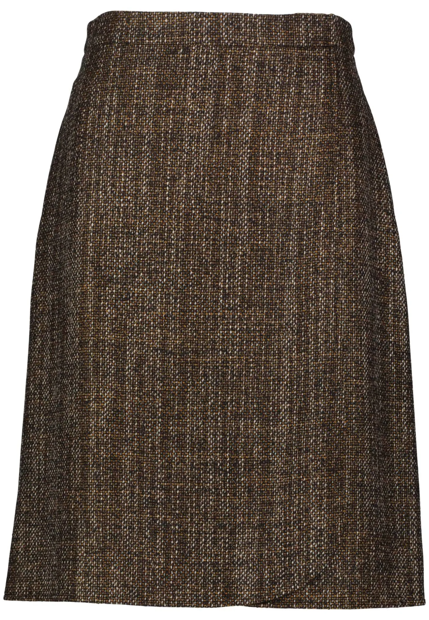 Damen Midirock mit Wolle und Alpaka