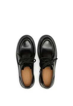 Damen Schnürschuhe aus Leder PERLA LOW LACE