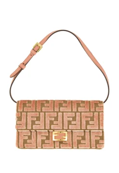 Damen Schultertasche WALLET BAGUETTE FF