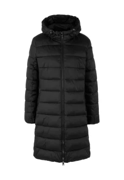 Damen Steppmantel mit Kapuze