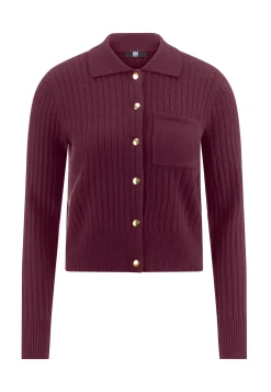 Damen Strickjacke aus Merinowolle und Kaschmir