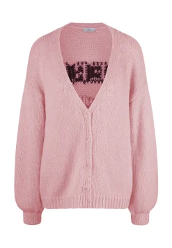 Damen Strickjacke mit Alpaka und Wolle