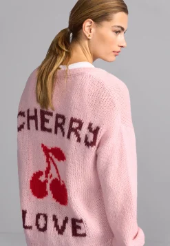 Damen Strickjacke mit Alpaka und Wolle