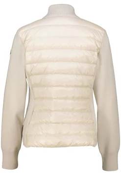 Damen Strickjacke mit Daunenvorderseite