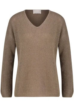 Damen Strickpullover aus Kaschmir und Seide