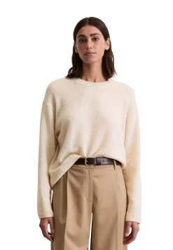 Damen Strickpullover aus Wollmix