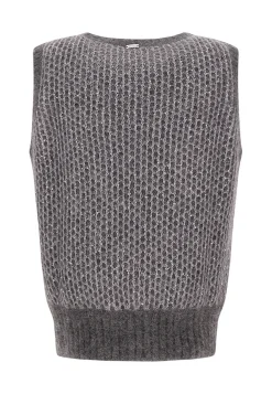 Damen Stricktop aus Alpaka-Mix