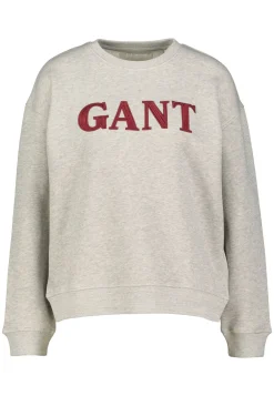 Damen Sweatshirt mit Logo-Stickerei