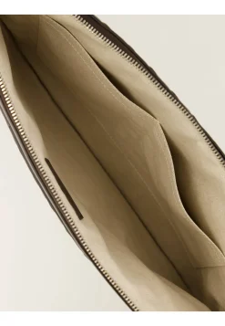 Dokumentenmappe aus Intrecciato-Leder