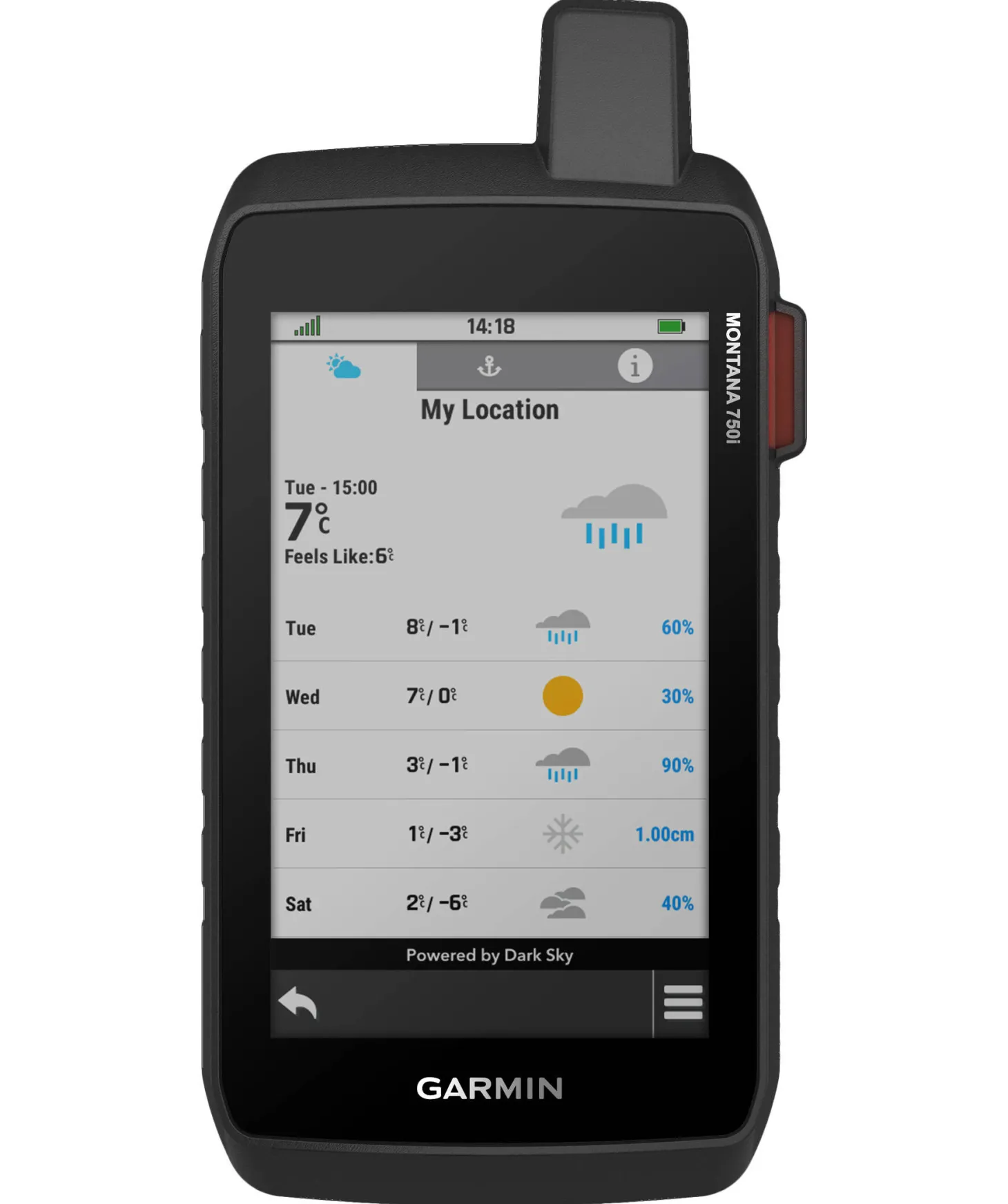 GPS-Gerät "Montana 750i"