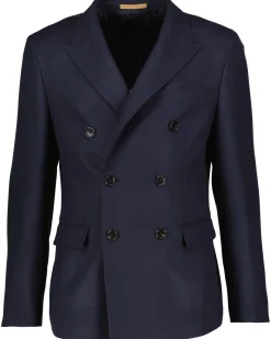 Herre Sakko aus Wolle L-HESTON-DB-242 Slim Fit