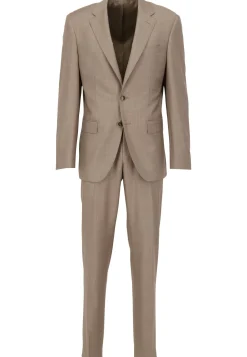 Herren Anzug aus Schurwolle L-HARVERS-2PCS Slim Fit