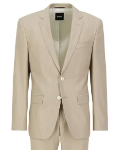 Herren Anzug mit Schurwolle H-HUGE Slim Fit