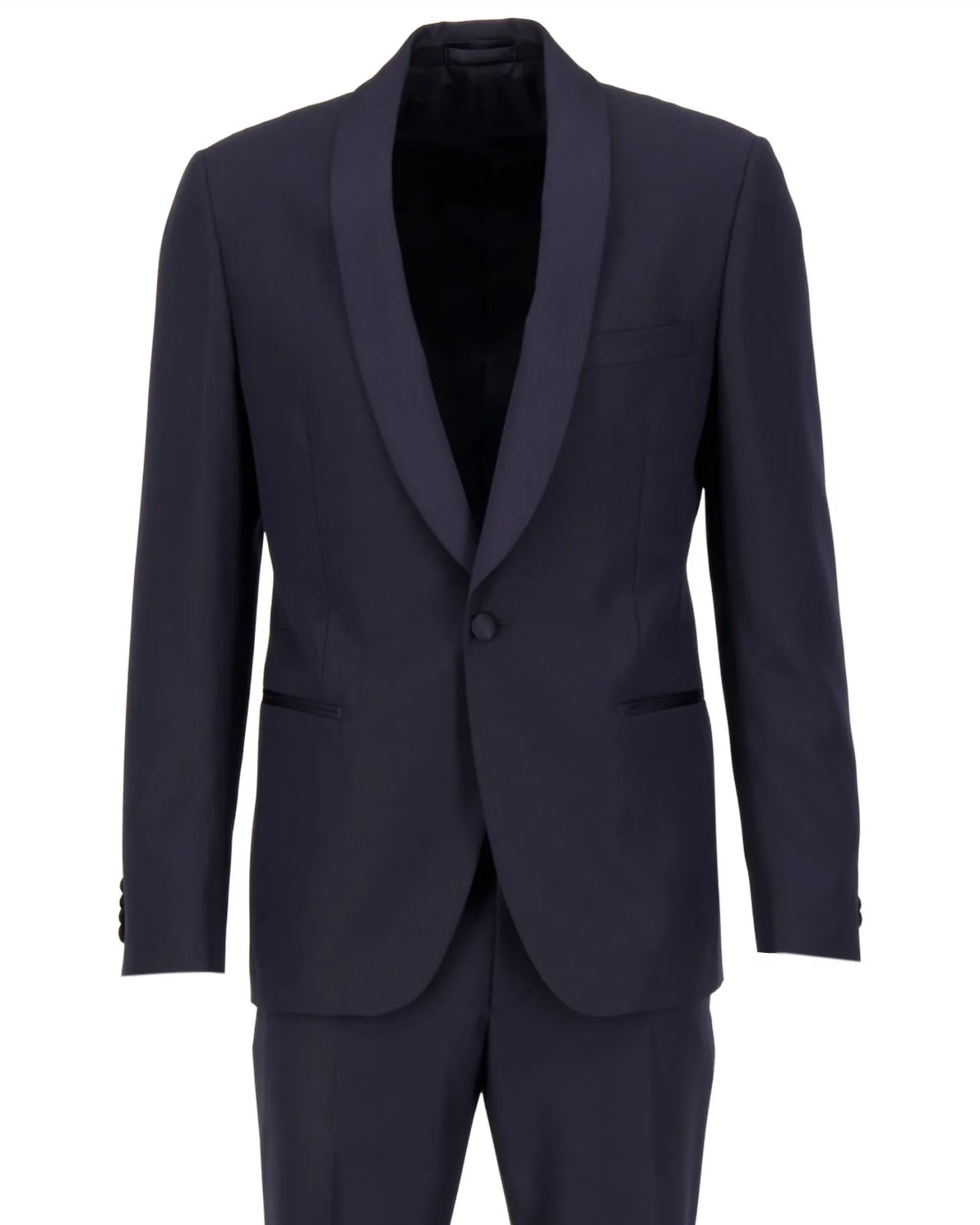 Herren Anzug mit Wolle und Mohair ABITO UOMO SOIREE SMOKING DROP 8 REG