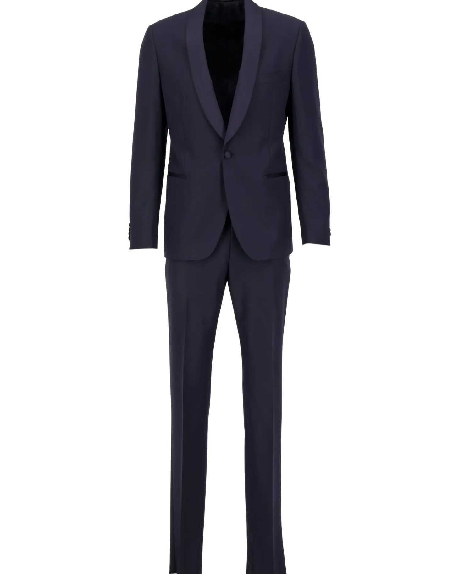 Herren Anzug mit Wolle und Mohair ABITO UOMO SOIREE SMOKING DROP 8 REG