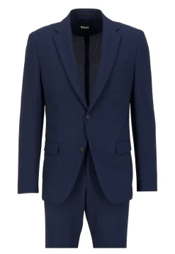 Herren Anzug P-Huge-2Pvs-252 Slim Fit