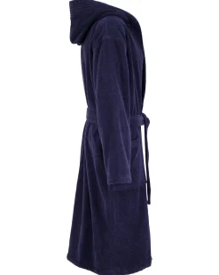 Herren Bademantel mit Kapuze