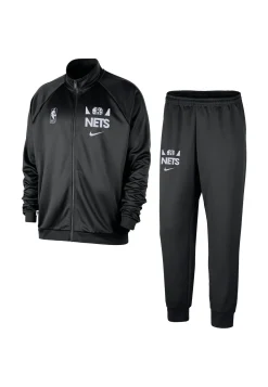 Herren Basketball-Trainingsanzug NBA BROOKLYN NETS CLUB COURTSIDE