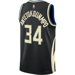 Herren Basketballtrikot NBA STATEMENT EDITION MILWAUKEE BUCKS Giannis Antetokounmpo
