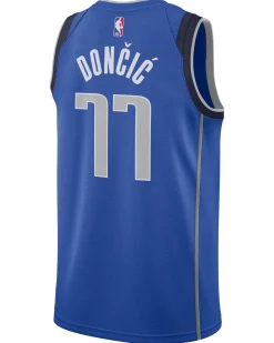 Herren Basketballtrikot NBA LUKA DONCIC DALLAS MAVERICKS ICON EDITION
