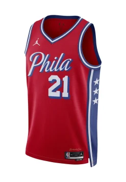 Herren Basketballtrikot NBA PHILADELPHIA 76ERS EMBIID JOEL SWINGMAN STATEMENT JERSEY