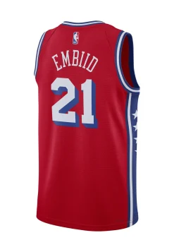 Herren Basketballtrikot NBA PHILADELPHIA 76ERS EMBIID JOEL SWINGMAN STATEMENT JERSEY