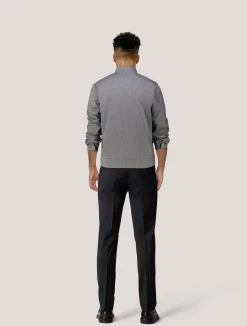 Herren Blouson COMO HERRINGBONE BOMBER JACKET