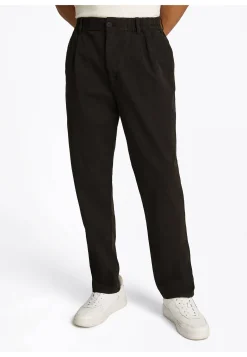 Herren Bundfaltenhose aus Twill ISAAC Regular Fit