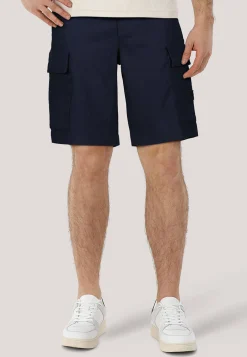 Herren Cargoshorts Leinen-Mix Relaxed Fit