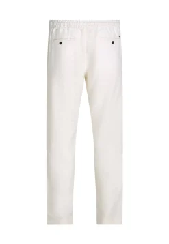 Herren Chinohose mit Leinen HARLEM SORONA LINEN Relaxed Tapered Fit